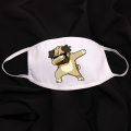 Предпазна маска за лице за многократна употреба с ДАБ-ващо куче